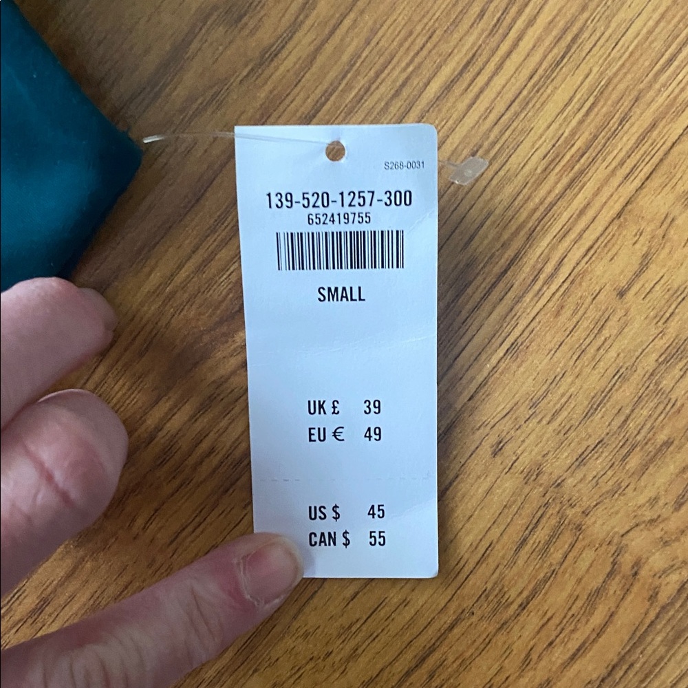 BNWT Abercrombie & Fitch teal tank style body suit. - Picture 4 of 9